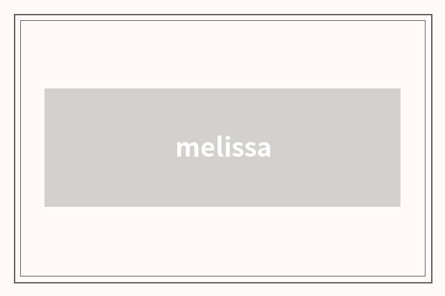 melissa