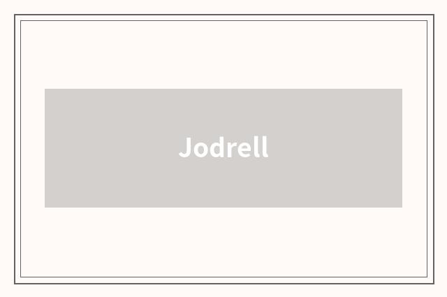 Jodrell