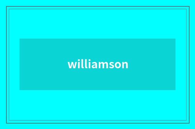 williamson