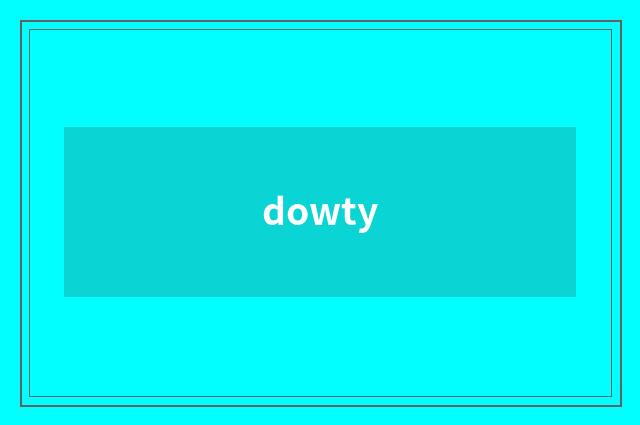 dowty