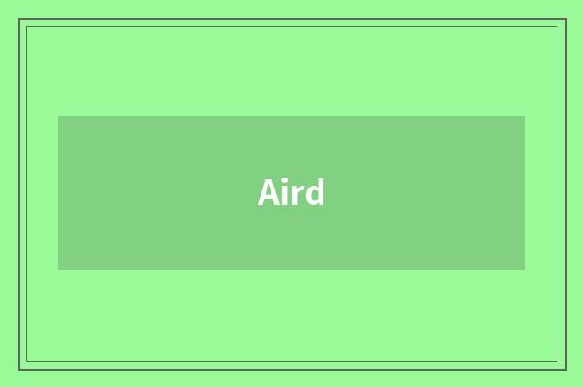 Aird