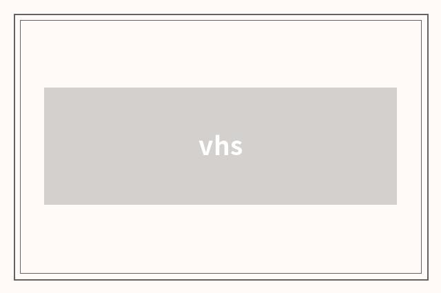 vhs