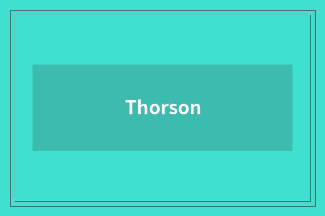 Thorson