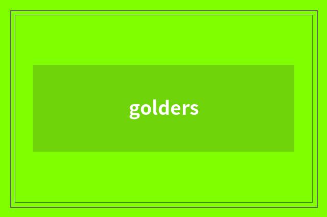 golders
