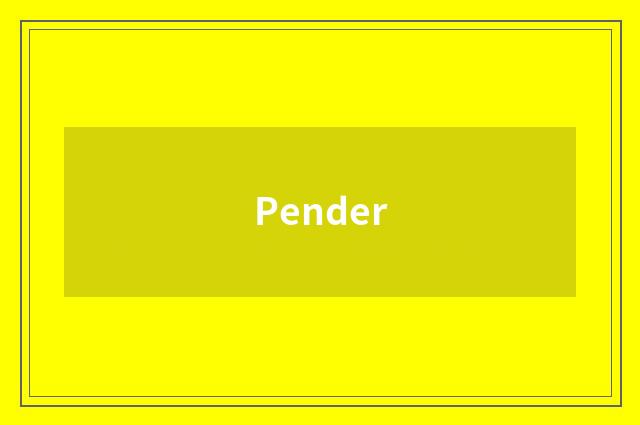 Pender
