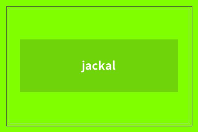 jackal