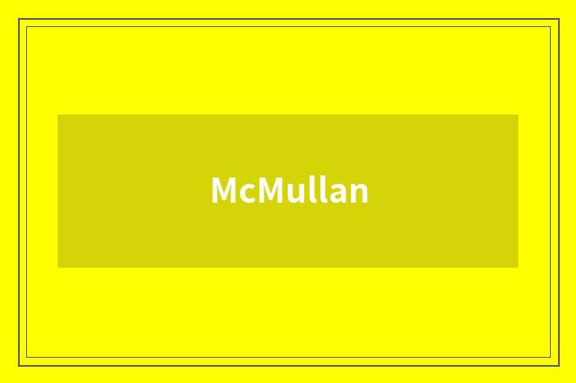 McMullan