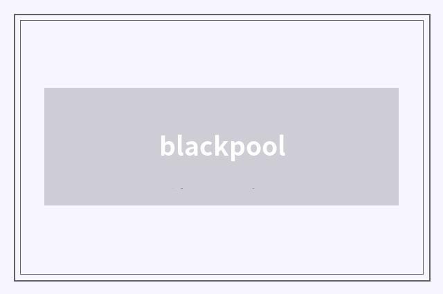 blackpool
