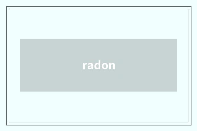 radon