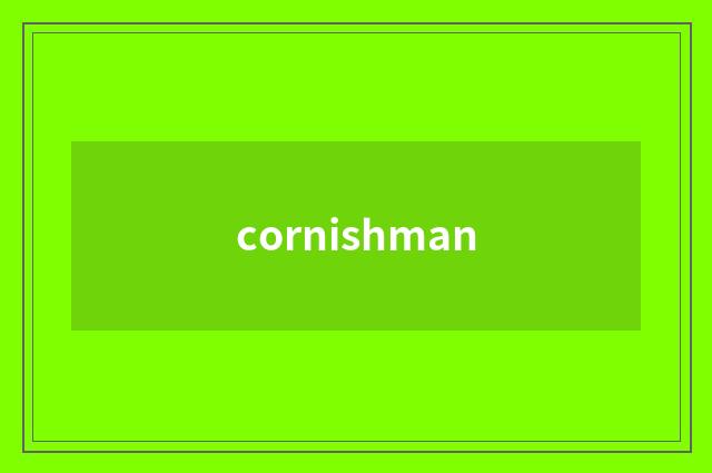 cornishman