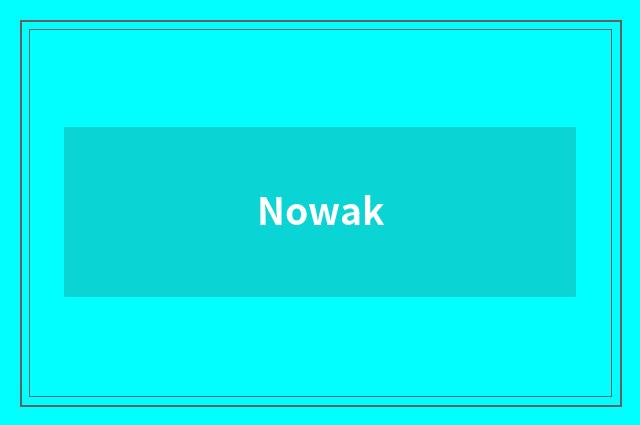 Nowak