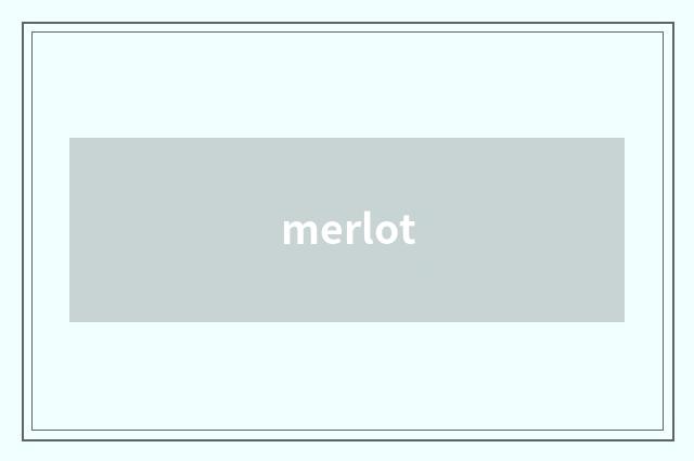 merlot