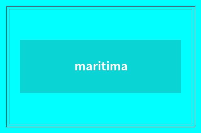 maritima