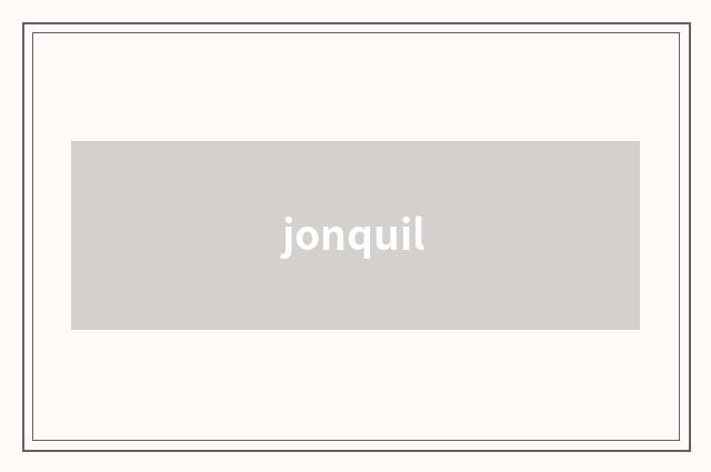 jonquil