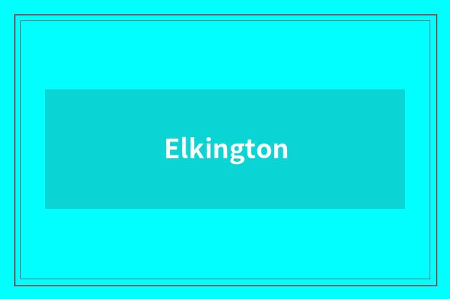 Elkington