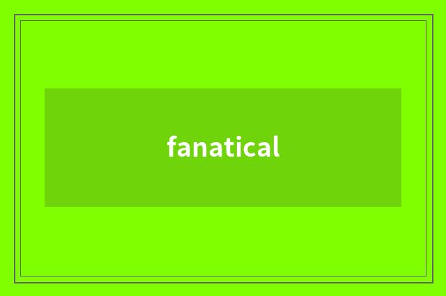 fanatical