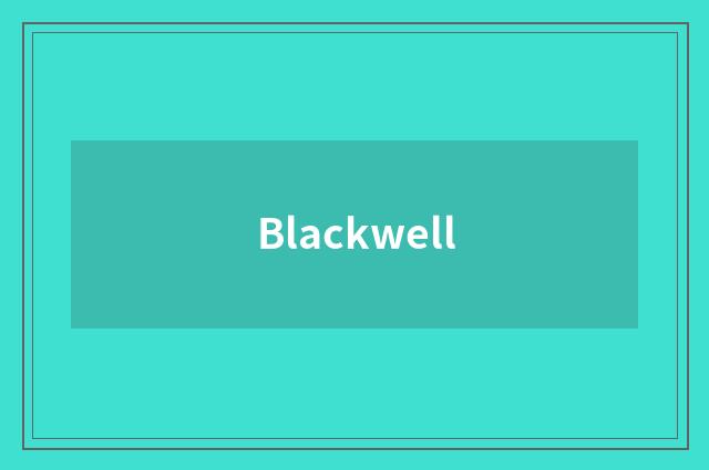 Blackwell