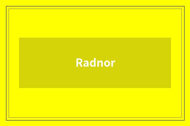 Radnor