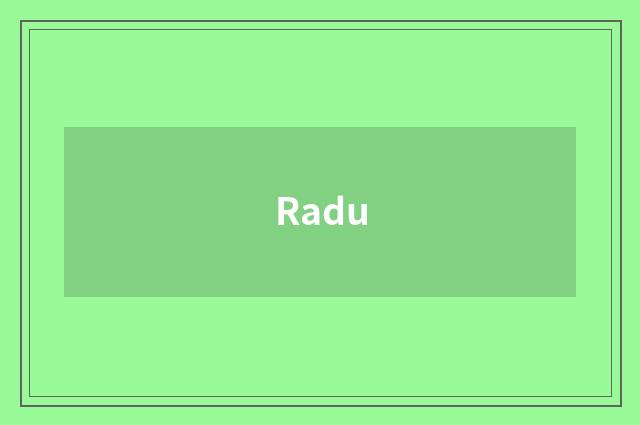 Radu