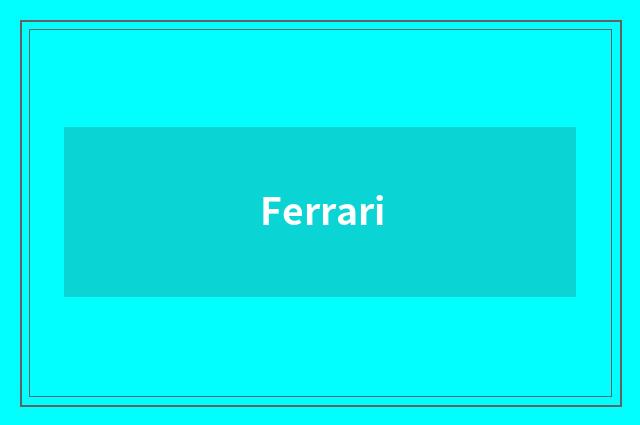 Ferrari