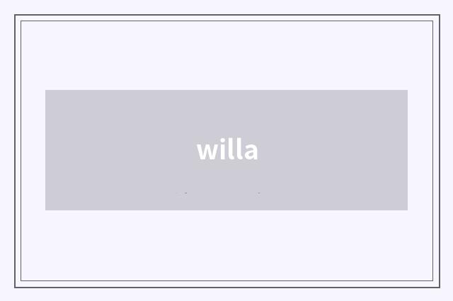 willa