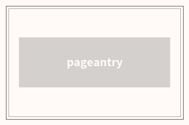 pageantry