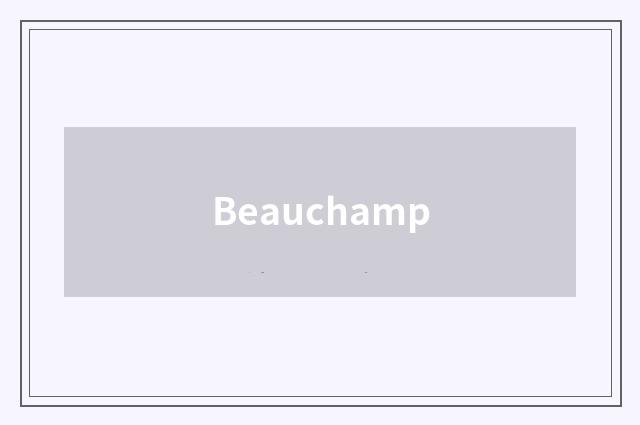 Beauchamp