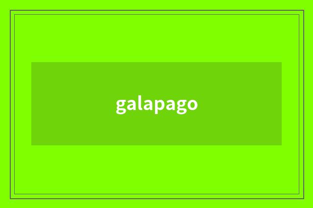 galapago