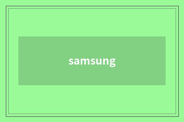 samsung
