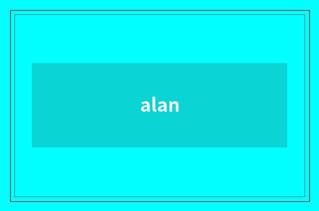 alan