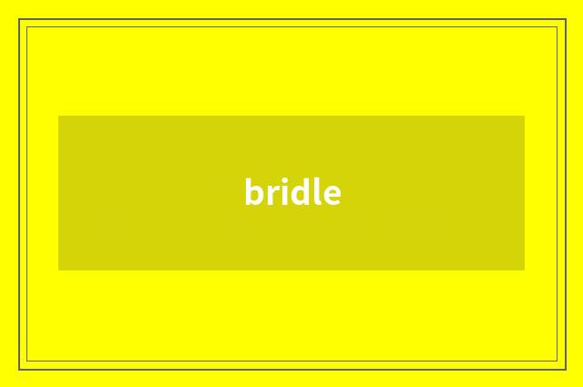 bridle