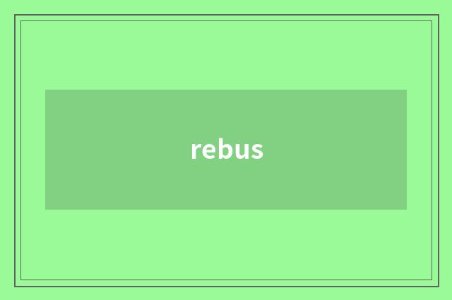 rebus