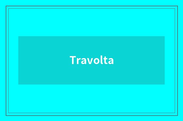 Travolta