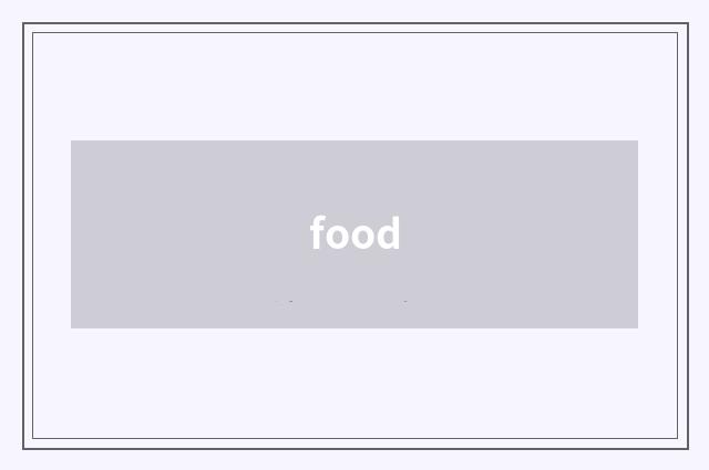 food