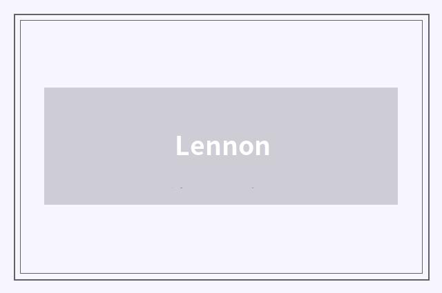 Lennon
