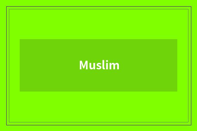 Muslim