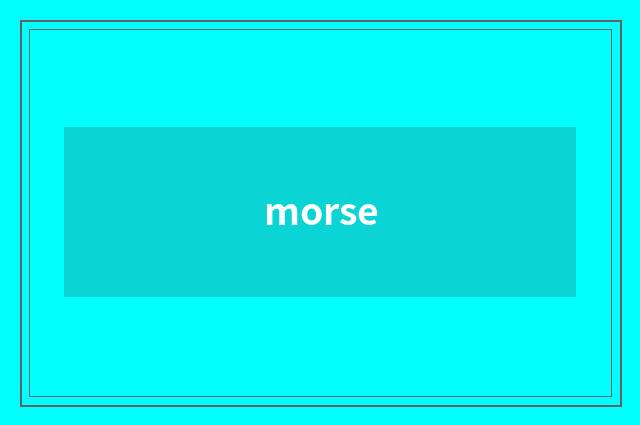morse
