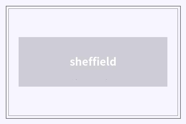 sheffield