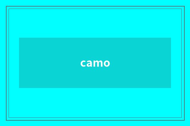 camo