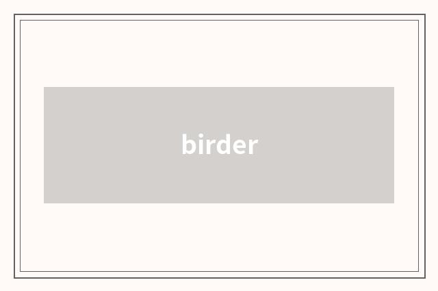 birder