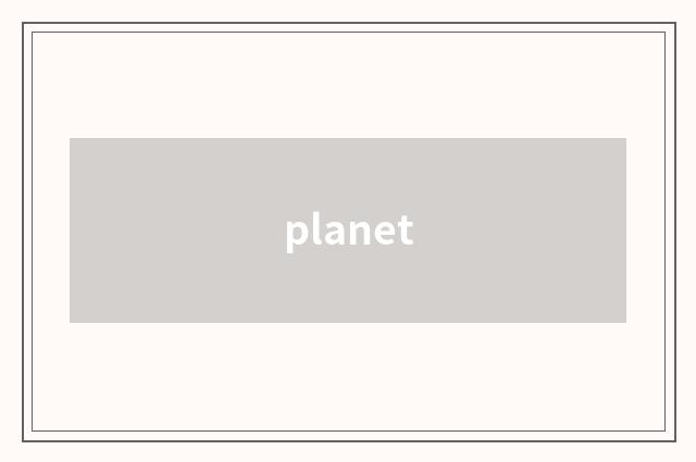 planet