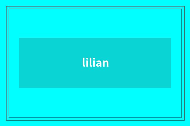 lilian