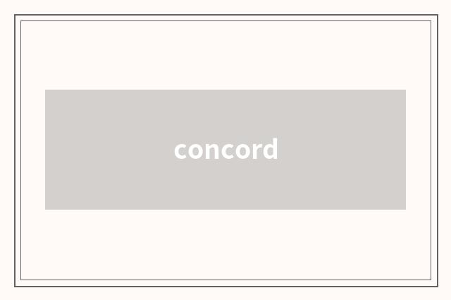 concord