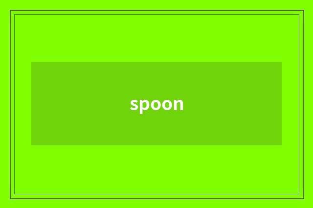 spoon