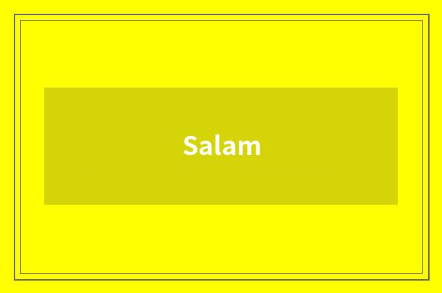 Salam