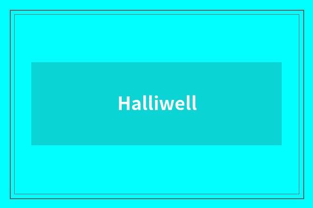 Halliwell