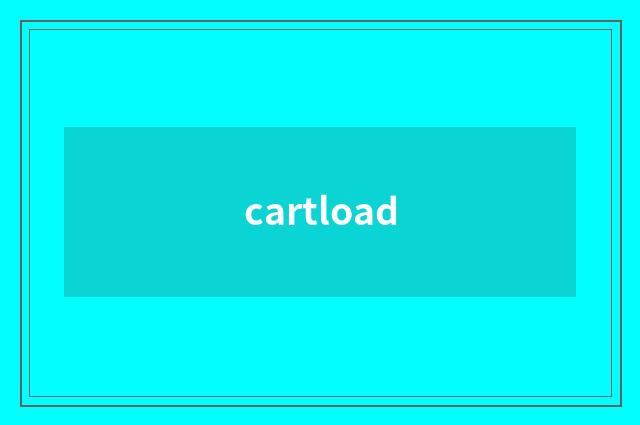 cartload