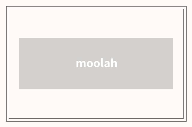 moolah