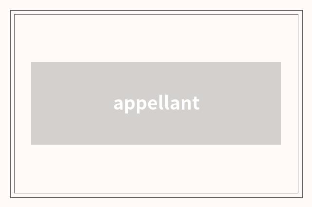 appellant