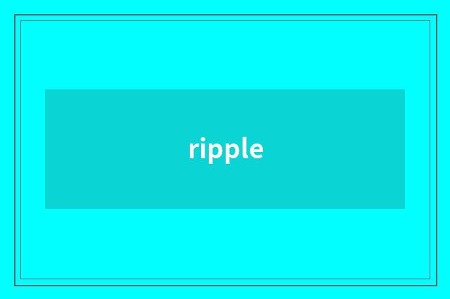 ripple